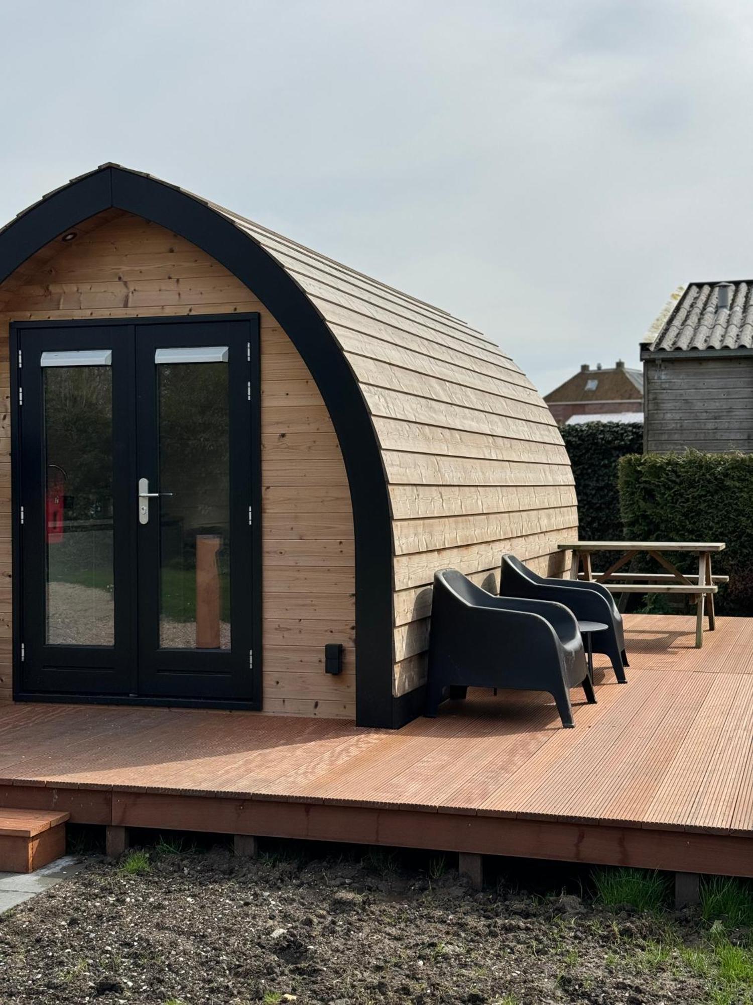 Camping Zee Van Tijd Holwerd Zewnętrze zdjęcie